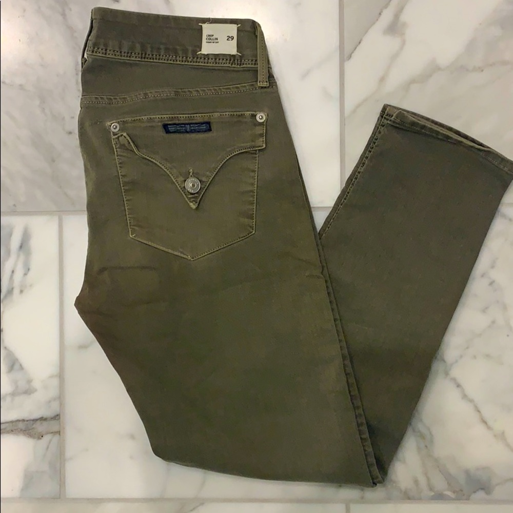 Hudson Collin Skinny Crop “jeans”
